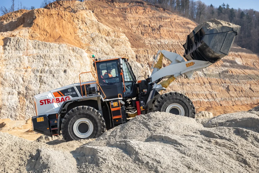 LiuGong 870HE Advances Zero-Emission Quarry Operations at STRABAG